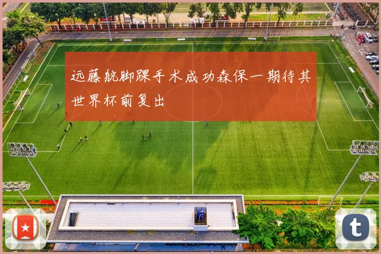 远藤航脚踝手术成功森保一期待其世界杯前复出